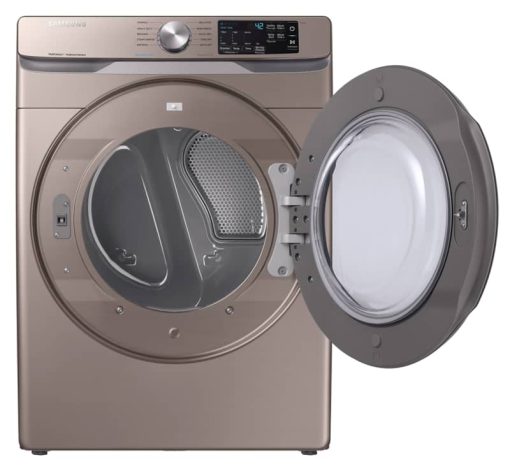 Samsung ADA 7.5 Cu. Ft. Champagne Front Load Electric Dryer With Steam Sanitize+ - Image 4