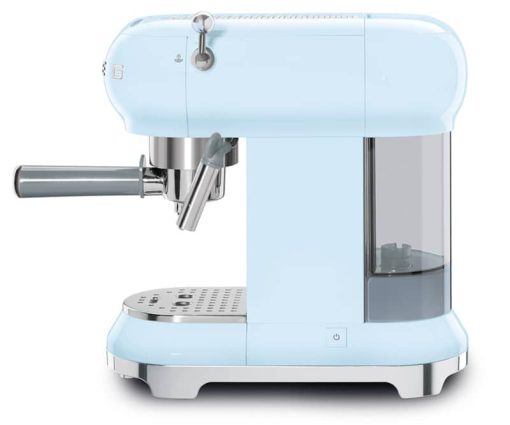 Smeg 50's Retro Style Pastel Blue Espresso Machine - Image 4