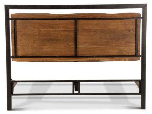 Home Trends & Design Aspen Walnut Queen Bed - Image 4