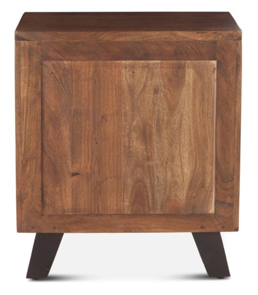 Home Trends & Design London Loft 23" Walnut Night Chest - Image 4