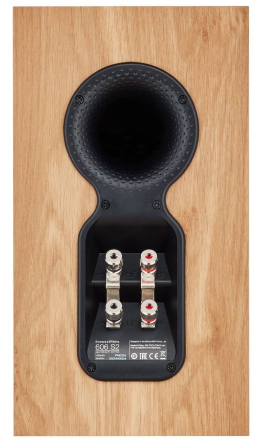 Bowers & Wilkins 600 Series 606 S2 Anniversary Edition Oak 2-Way Stand-Mount Loudspeaker System (Pair) - Image 5