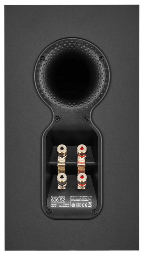 Bowers & Wilkins 600 Series 606 S2 Anniversary Edition Matte Black 2-Way Stand-Mount Loudspeaker System (Pair) - Image 5