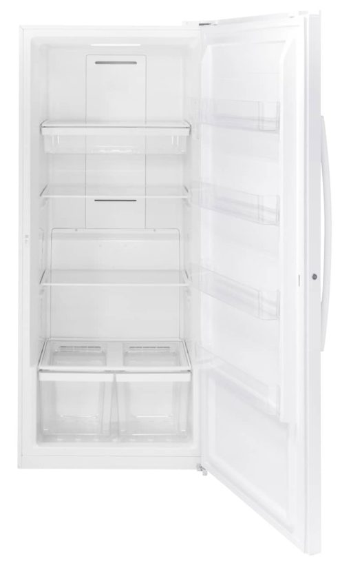 GE 21.3 Cu. Ft. White Garage Ready Frost-Free Upright Freezer - Image 4