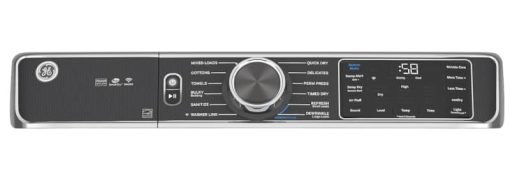 GE ADA 7.8 Cu. Ft. White Smart Front Load Electric Dryer With Steam - Image 4