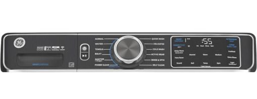 GE ADA 5 Cu. Ft. Sapphire Blue Smart Front Load ENERGY STAR Steam Washer With SmartDispense UltraFresh Vent System With OdorBlock And Sanitize + Allergen - Image 4