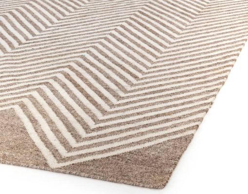 Four Hands Nomad Collection 9x12 Chevron Beige Rug - Image 2