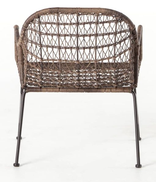 Four Hands Grass Roots Collection Bandera Outdoor Woven Club Chair - Image 4