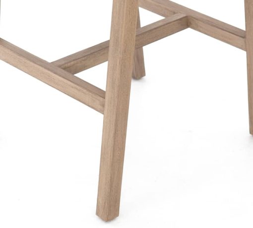 Four Hands Solano Collection Brown Delano Outdoor Bar Stool - Image 7