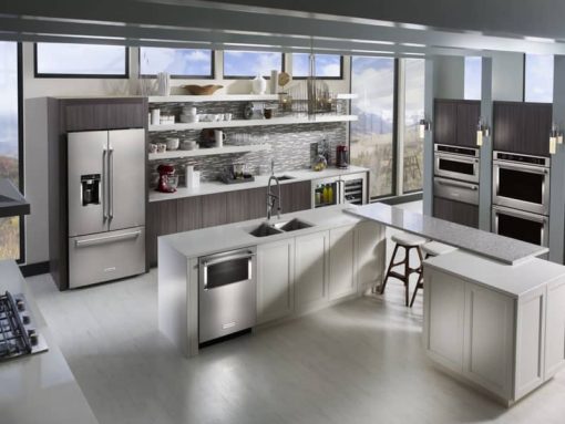 KitchenAid 30" Stainless Steel Built-In Convection Microwave Oven - Image 4