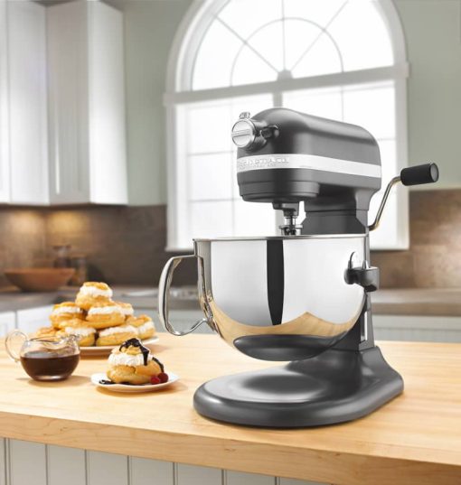 KitchenAid Professional 600 Series 6 Qt. Dark Pewter Bowl-Lift Stand Mixer - Image 5