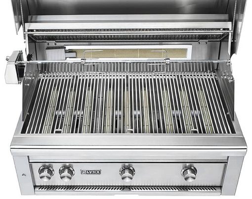 Lynx Professional 36" Stainless Steel Built-In Natural Gas Grill With All Trident Burners, FLAMETRAK And Rotisserie - Image 4