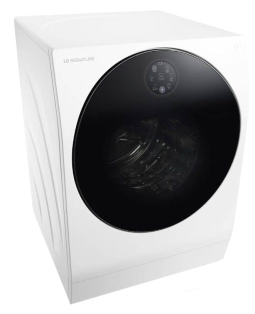 LG SIGNATURE 2.8 Cu. Ft. White Smart Wi-Fi Enabled Front Load Washer & Dryer Combo - Image 4