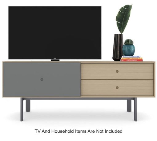 BDI Margo 5229 Drift Oak And Fog Grey Credenza - Image 4