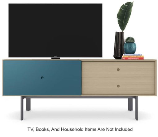 BDI Margo 5229 Drift Oak And Marine Credenza - Image 4