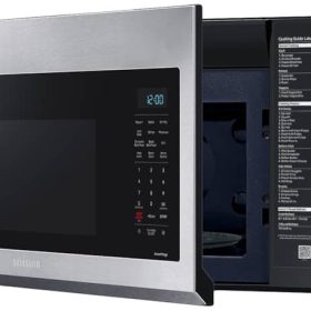 Samsung 1.7 Cu. Ft. Fingerprint Resistant Stainless Steel Over-The-Range Convection Microwave - Image 4