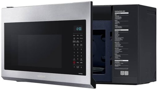 Samsung 1.7 Cu. Ft. Fingerprint Resistant Stainless Steel Over-The-Range Convection Microwave - Image 4