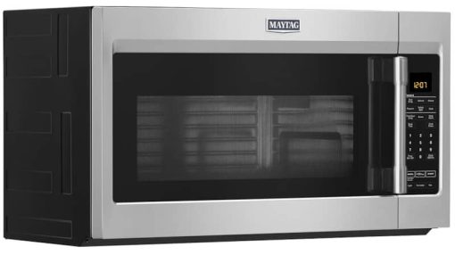 Maytag 1.9 Cu. Ft. Fingerprint Resistant Stainless Steel Over-The-Range Microwave With Dual Crisp Feature - Image 4