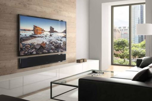 MartinLogan Motion SLM X3 Black Ultra-Slim 3 Channel Passive Soundbar - Image 4