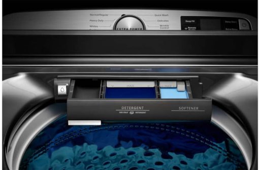 Maytag 5.2 Cu. Ft. Metallic Slate Smart Capable Top Load Washer With Extra Power Button - Image 4