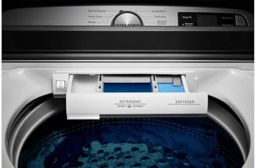 Maytag 5.2 Cu. Ft. White Smart Capable Top Load Washer With Extra Power Button - Image 4