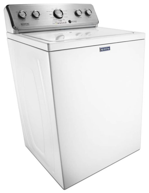 Maytag 3.8 Cu. Ft. White Top Load Washer With Deep Fill Option - Image 4
