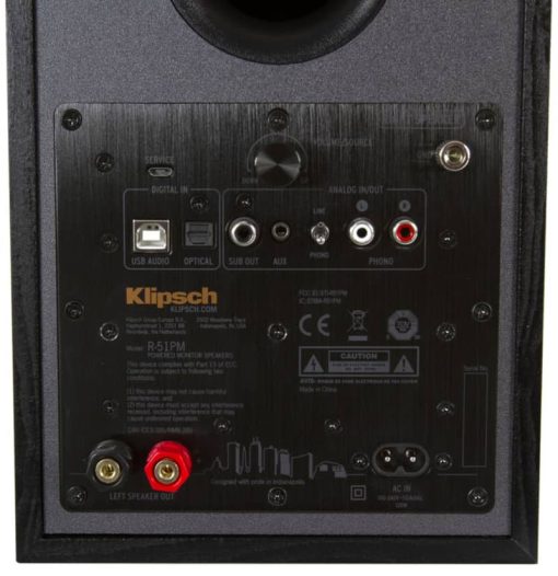Klipsch R-51PM Powered Speakers (Pair) - Image 4