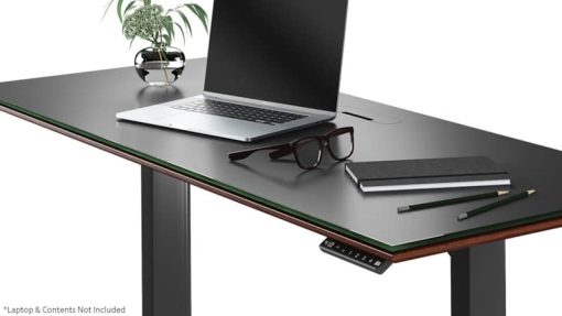 BDI Sequel 20 6151 Chocolate Stained Walnut 60" x 24" Lift Standing Desk - Image 4
