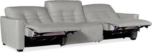 Hooker Furniture Living Room Reaux Power Motion Sofa With 3 Power Recliners - Image 4