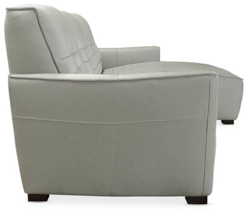 Hooker Furniture Living Room Reaux Power Recline Sofa With RAF Chaise With 2 Power Recliners - Image 4