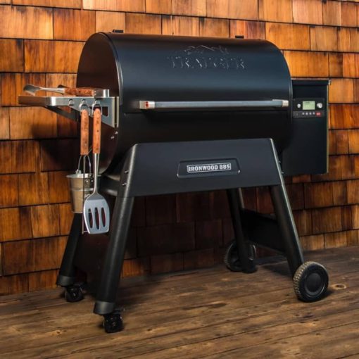 Traeger Ironwood 885 Black Wood Pellet Grill - Image 4