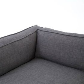 Four Hands Atelier Collection Bennett Charcoal Grammercy 2-Piece RAF Chaise Sectional - Image 4