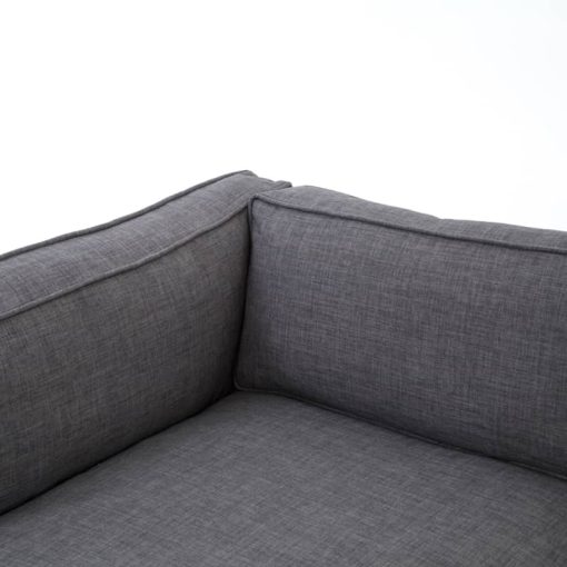Four Hands Atelier Collection Bennett Charcoal Grammercy 2-Piece RAF Chaise Sectional - Image 4