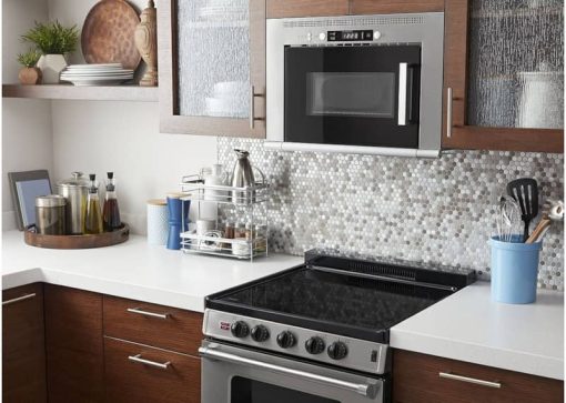 Whirlpool 0.8 Cu. Ft. Heritage Stainless Steel Microwave Hood Combination - Image 4