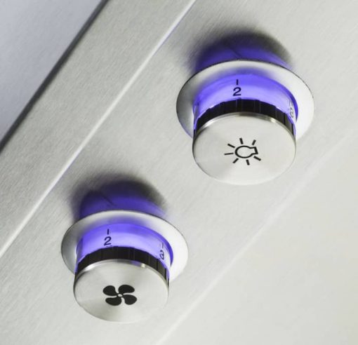 Viking 5 Series 36" Stainless Steel Wall Hood + Ventilator - Image 4