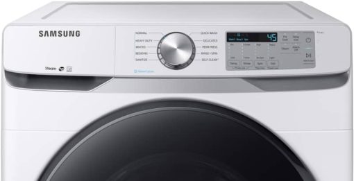 Samsung 4.5 Cu. Ft. White Front Load Washer With Steam - Image 4