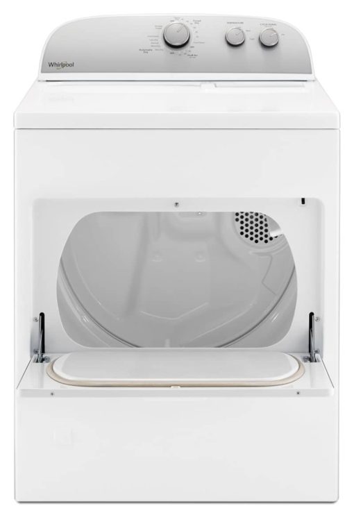 Whirlpool 7 Cu. Ft. White Gas Dryer With AutoDry Drying System - Image 4