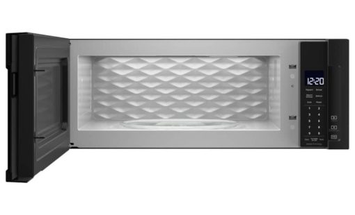 Whirlpool 1.1 Cu. Ft. Black Low Profile Microwave Hood Combination - Image 5