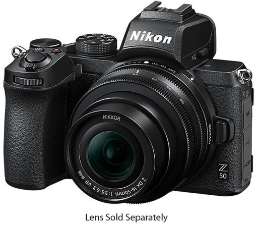 Nikon Z 50 Black Mirrorless Digital Camera - Image 5