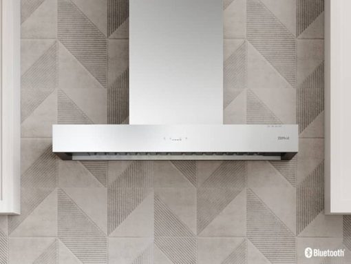Zephyr Roma Groove 30" Stainless Steel Wall Hood - Image 4