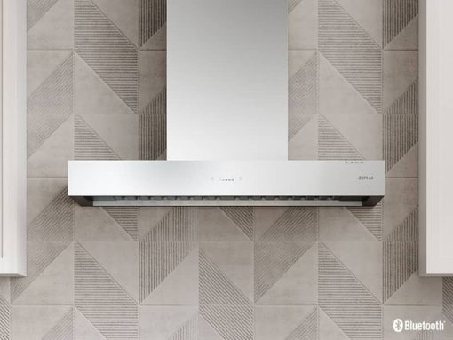 Zephyr Roma Groove 36" Stainless Steel Wall Hood - Image 4