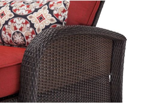 Hanover Strathmere Outdoor Reclining Arm Chair - Image 4
