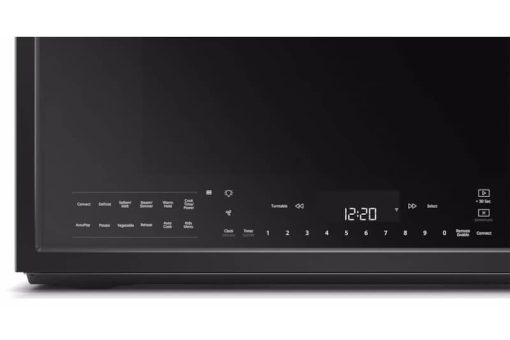Whirlpool 1.9 Cu. Ft. Black Smart Over-The-Range Microwave With Scan-To-Cook Technology - Image 4