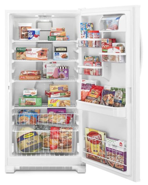 Whirlpool 20 Cu. Ft. White Upright Freezer With Temperature Alarm - Image 4