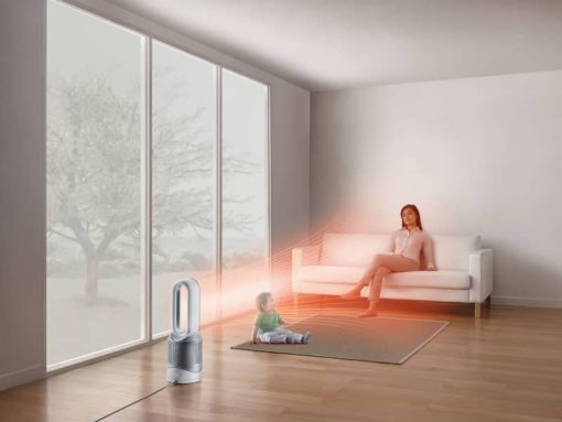 Dyson Pure Hot+Cool HP01 Purifying White Heater + Fan Air Purifier - Image 4