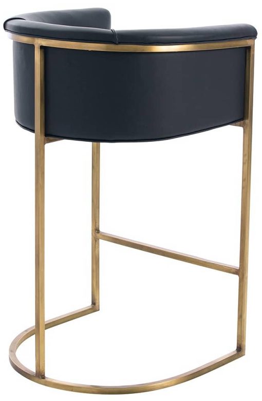 Arteriors Calvin Black Bar Stool - Image 5