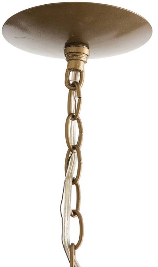 Arteriors Layla Antique Brass Pendant - Image 5