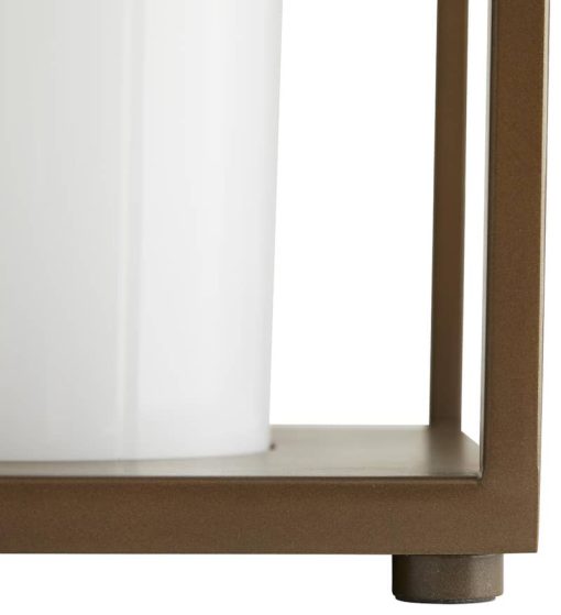 Arteriors Stetson Aged Brass Outdoor Lantern - Image 5