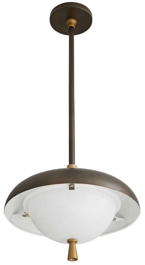 Arteriors Stanwick Aged Brass Outdoor Pendant - Image 5
