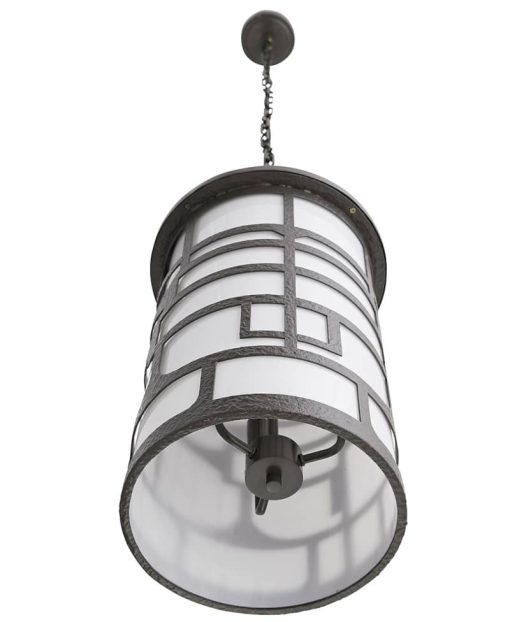 Arteriors Shani Aged Iron Outdoor Pendant - Image 5