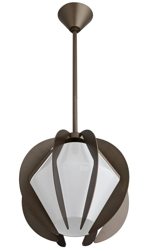 Arteriors Puzol Aged Brass Outdoor Pendant - Image 5